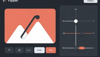 image flipper & cropping tool