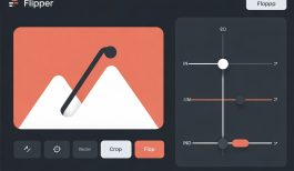image flipper & cropping tool